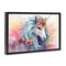 Stupell Industries Magical Unicorn with Blossoms Floating Frame, design by Creative Studio